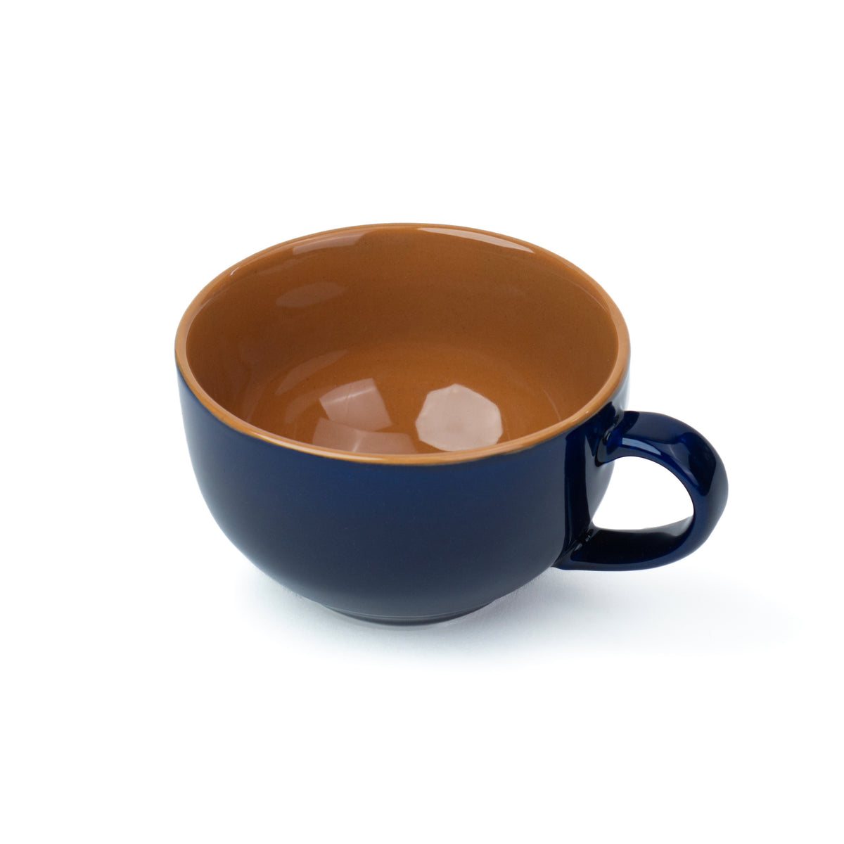 Large Ceramic Coffee Cup 320ml – Dark Blue | XL Cuppa