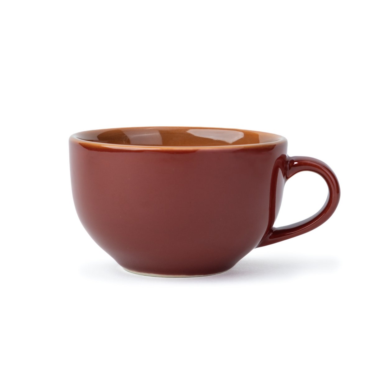 Large Ceramic Coffee Cup 320ml – Burgundy | XL Cuppa