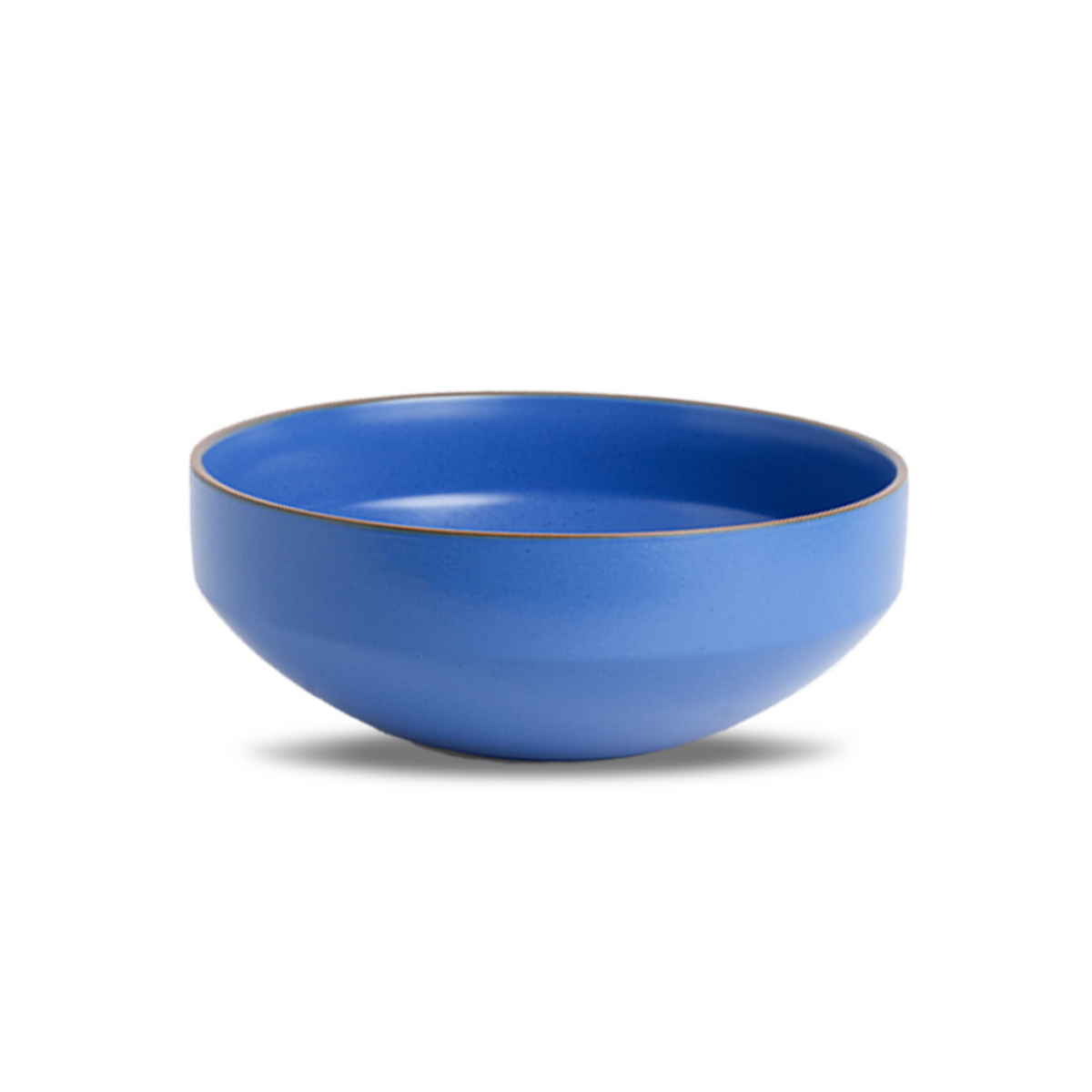 Large Ceramic Serving Bowl – Blue, 1500ml | Japandi Matte Finish