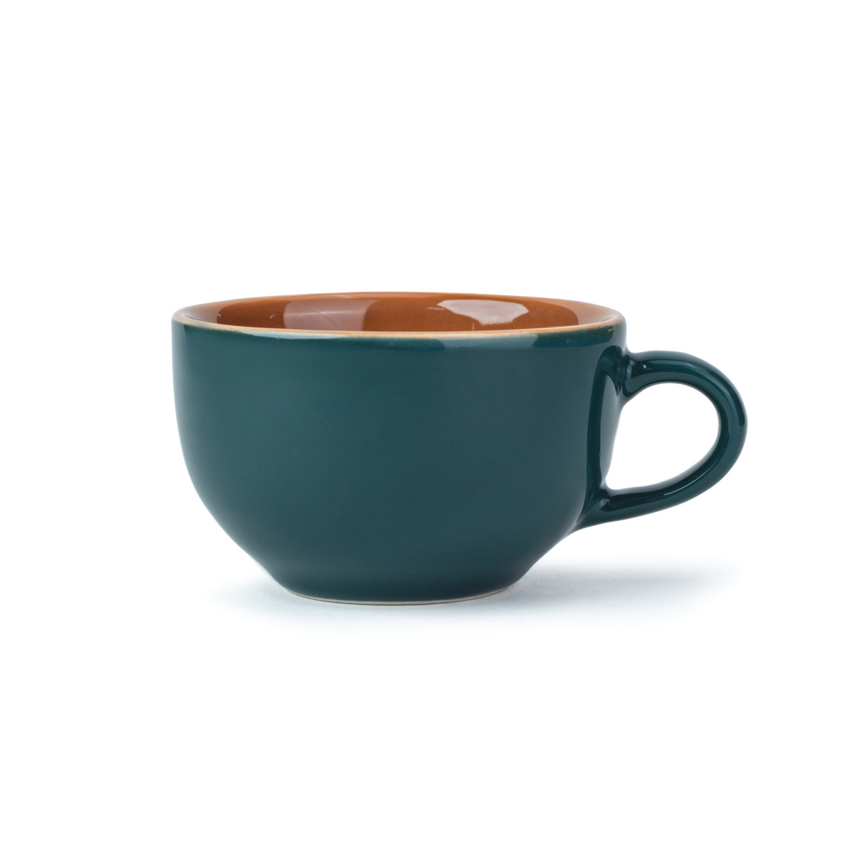Large Ceramic Coffee Cup 320ml – Teal Green | XL Cuppa