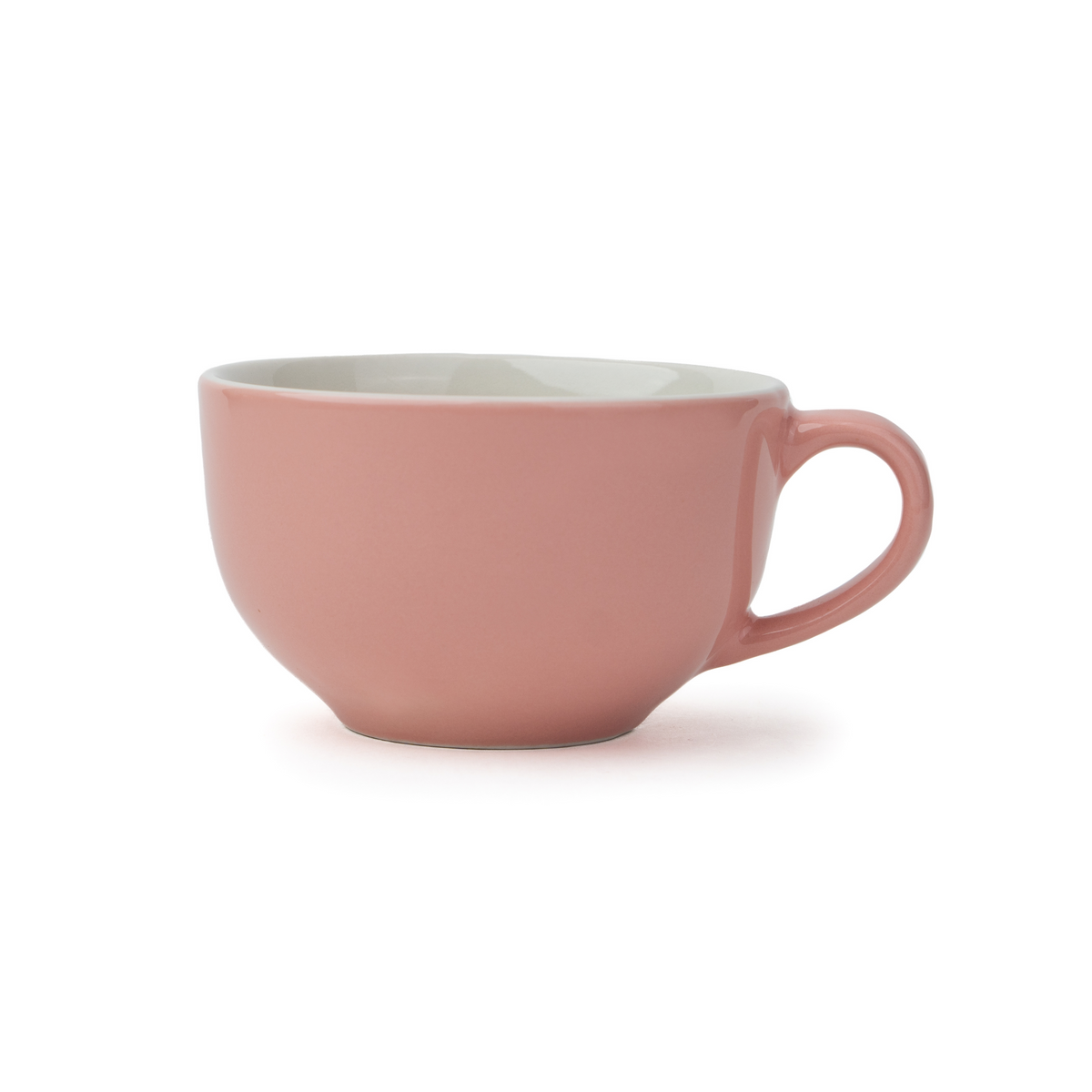 Large Ceramic Coffee Cup, Pink Ivory, 320ml | XL Cuppa Mug