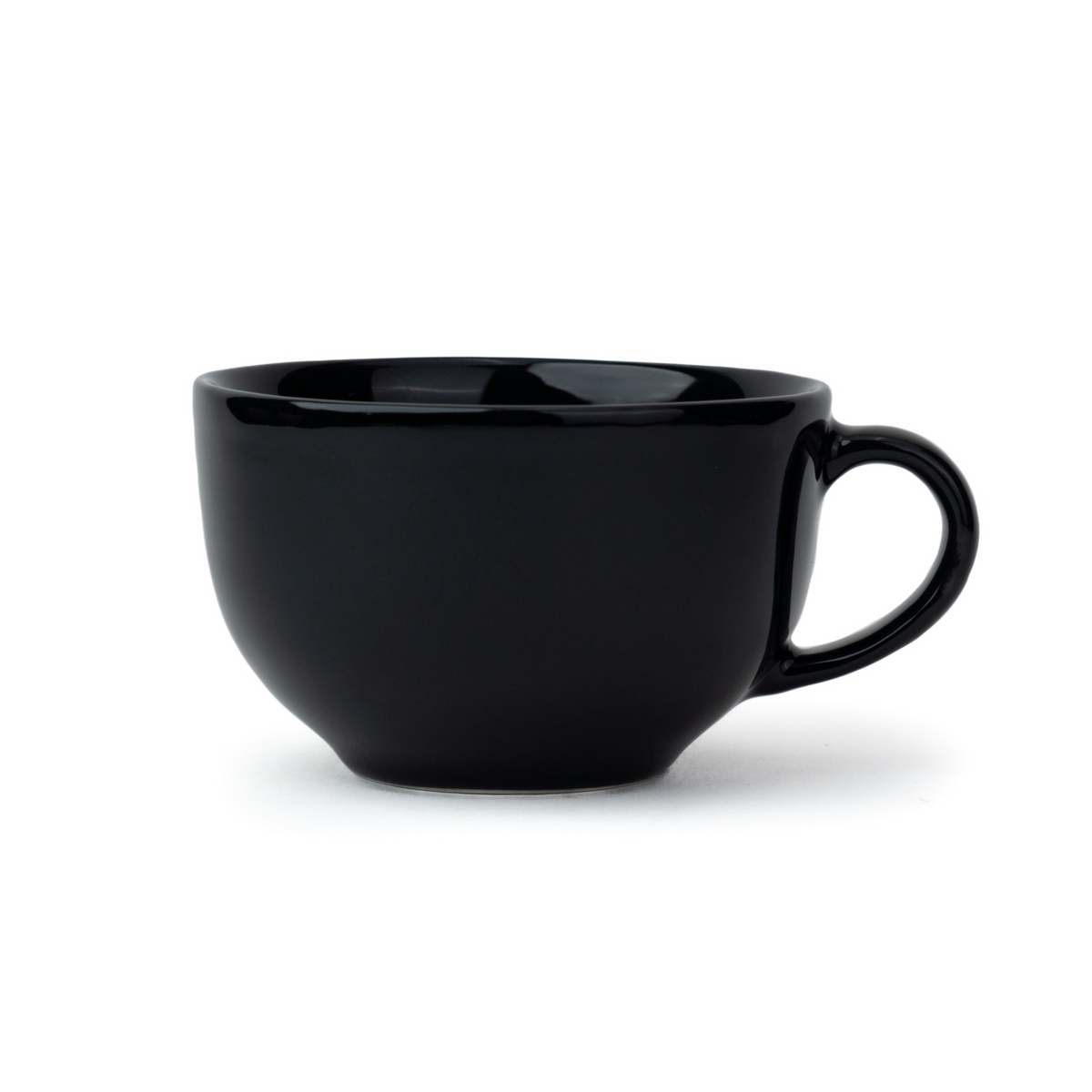 Large Ceramic Coffee Cup 320ml – Black | XL Cuppa