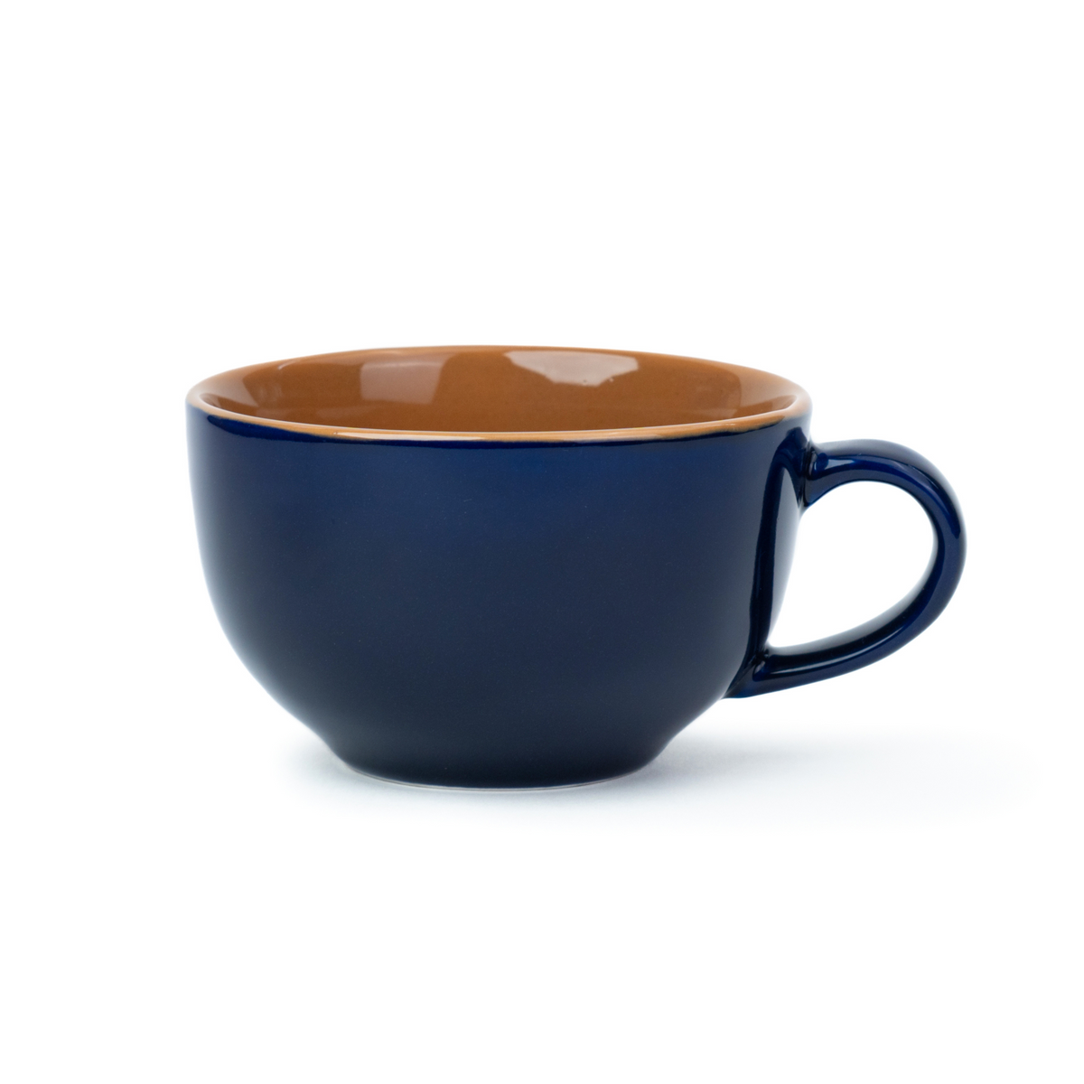 Large Ceramic Coffee Cup 320ml – Dark Blue | XL Cuppa