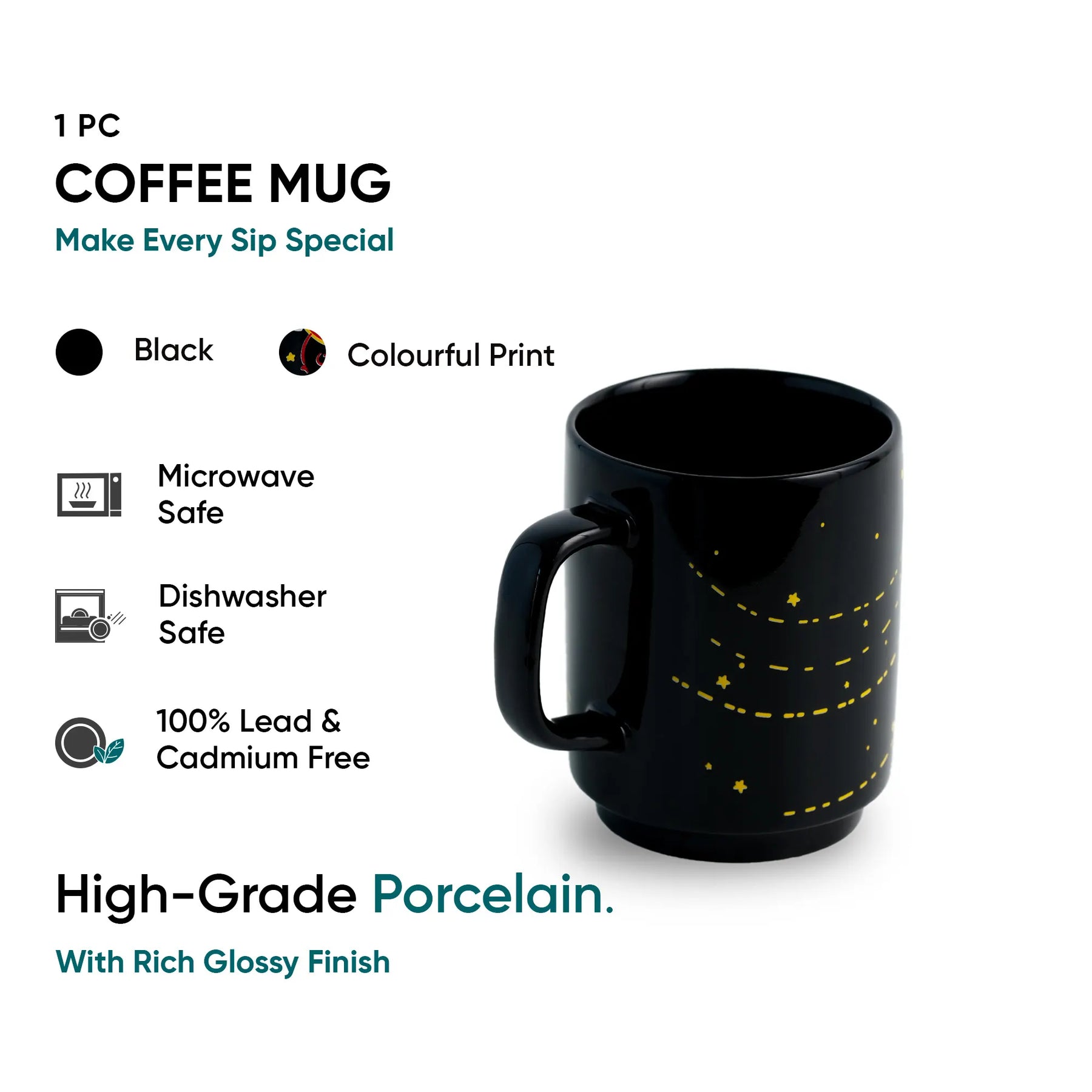 Ceramic Mug – Cringe Cat | 300ml | Glossy Finish | Rise Collection