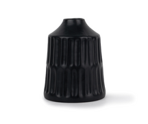 Shay Carving Ceramic Vase, Medium, Decor Collection | Ceramic Vases for Home Decor | Modern Tableware Online India