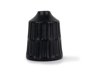 Shay Carving Ceramic Vase, Medium, Decor Collection | Ceramic Vases for Home Decor | Modern Tableware Online India