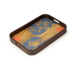 Shay Wooden Serving Tray | Elegant & Durable Wood Tray for Serving | Modern Tableware Online India