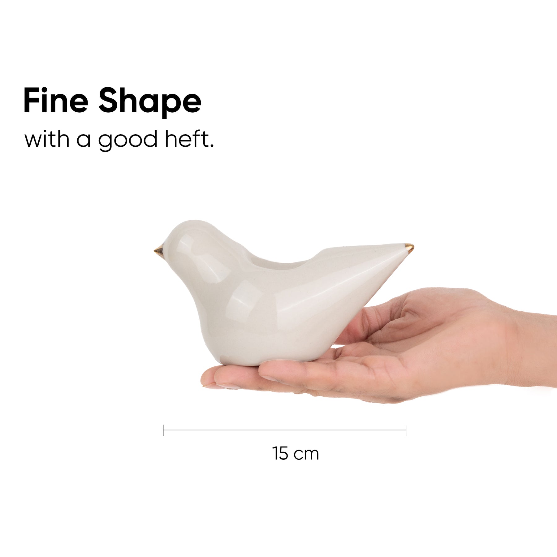 Ceramic Dove Tea Light Holder Set of 2, Decor Collection