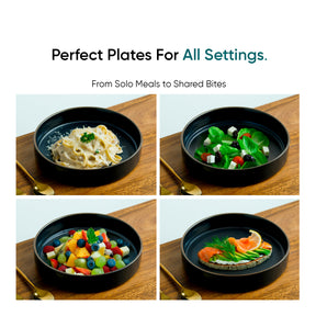 Stackable Ceramic Pasta Bowl Set of 2 Japandi Collection