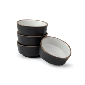 Shay Ceramic Snack Bowl Set | 330ml | Set of 4 | Matte Finish | Japandi Collection | Modern Tableware Online India