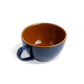 Navy Blue Cappuccino Cup – 250ml | Barista Collection