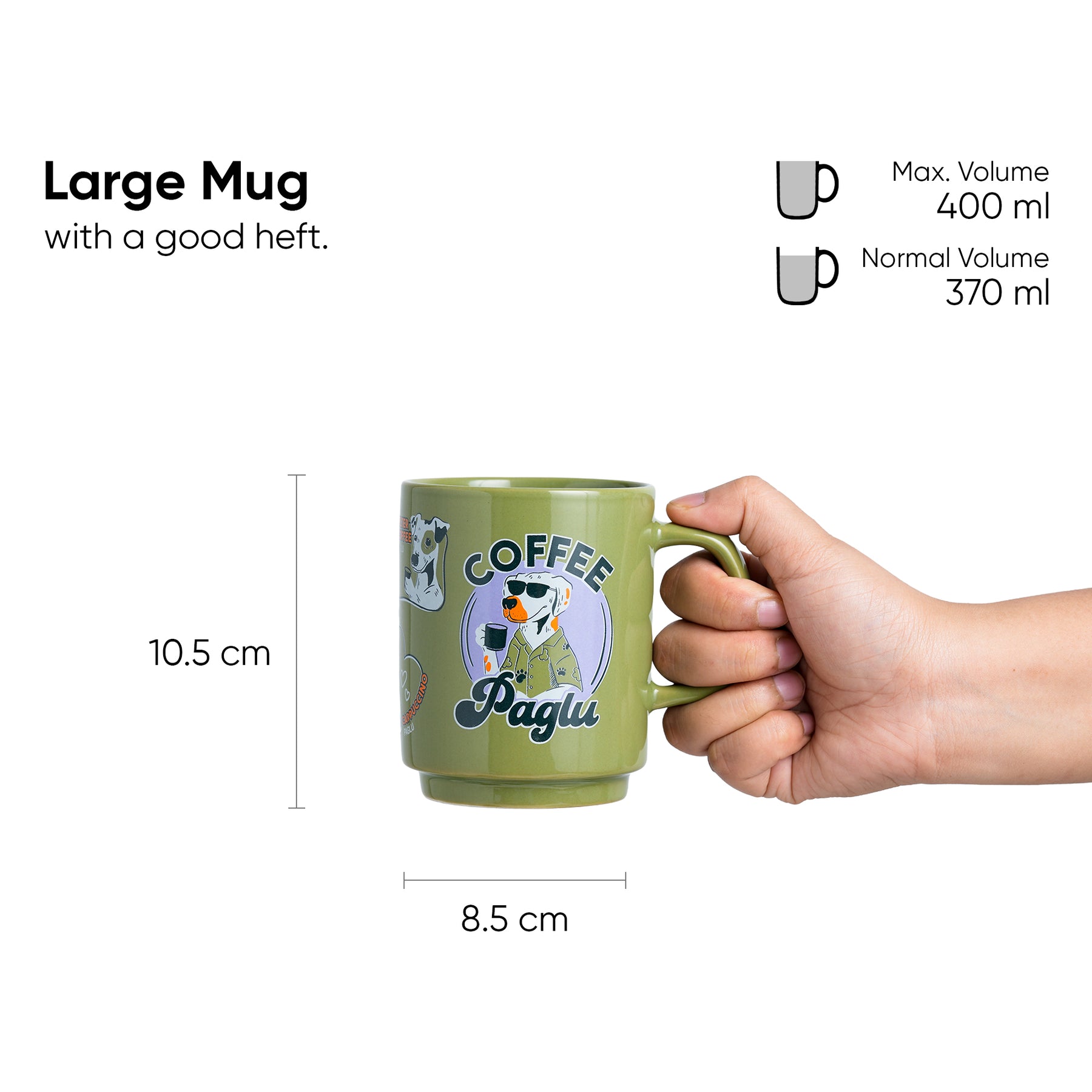 Coffee Paglu Mug 400ml