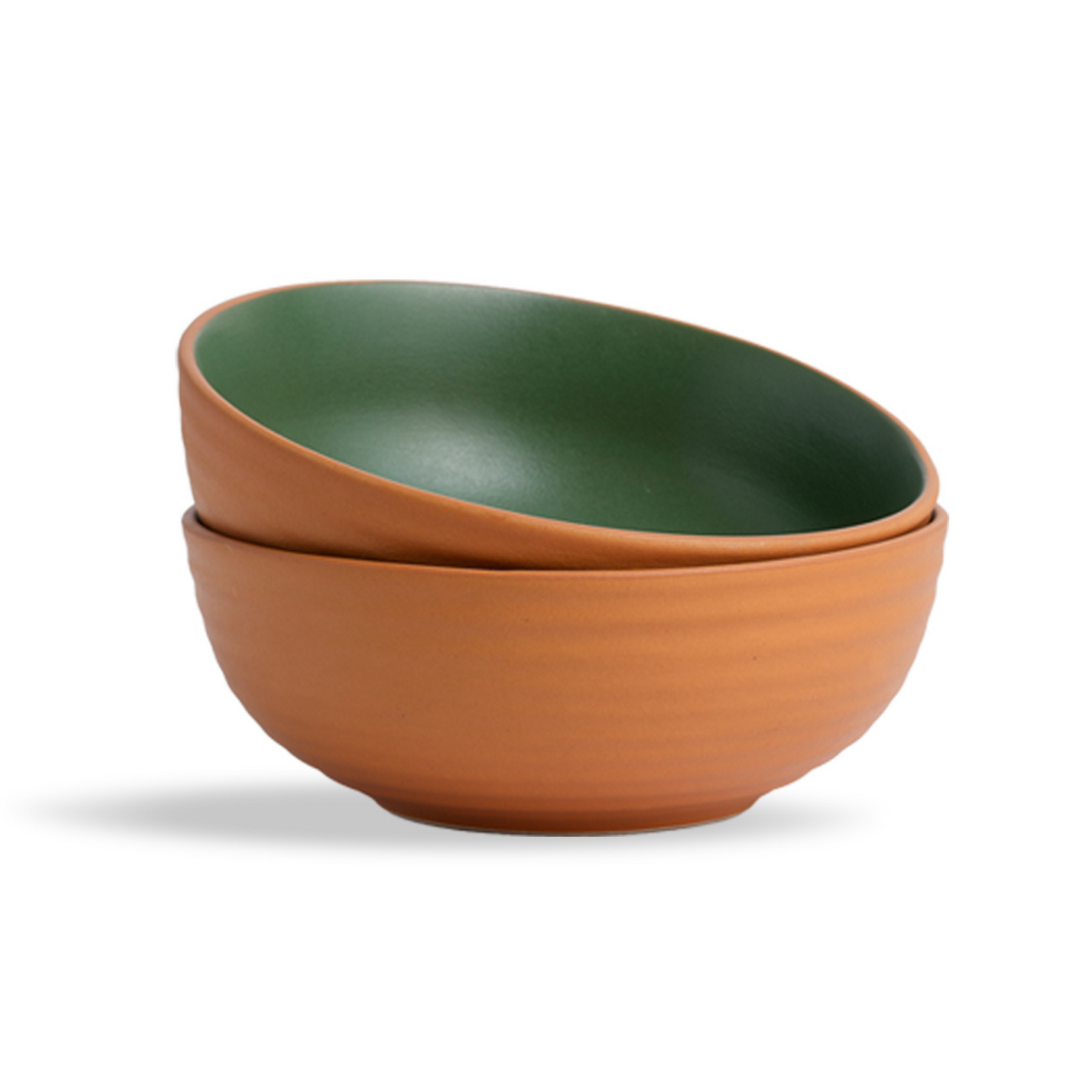 Shay Ceramic Medium Bowl Set 18cm | Set of 2 | Modern Tableware Online India