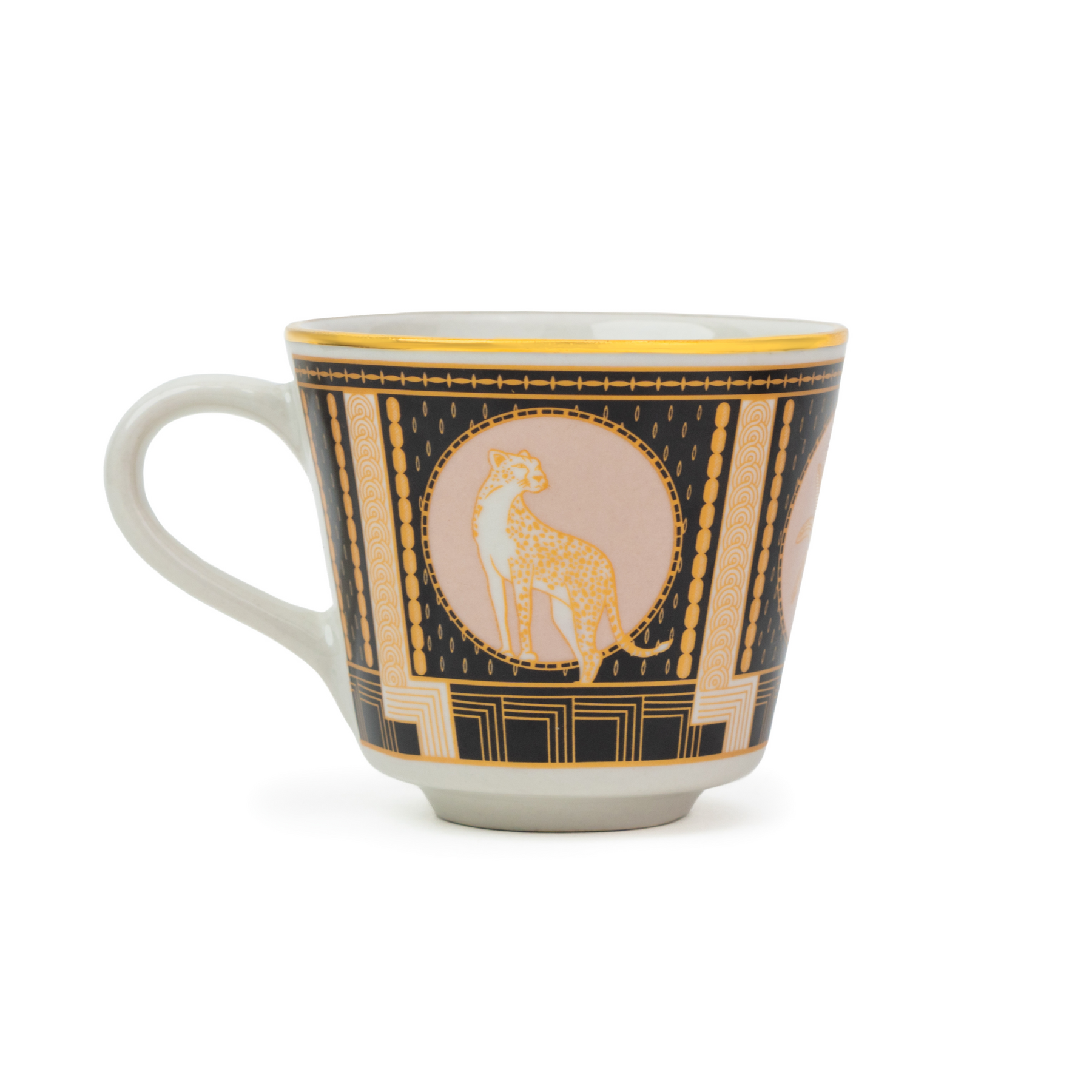 Ceramic Tea Cup – Luxe Decal Collection, 180ml