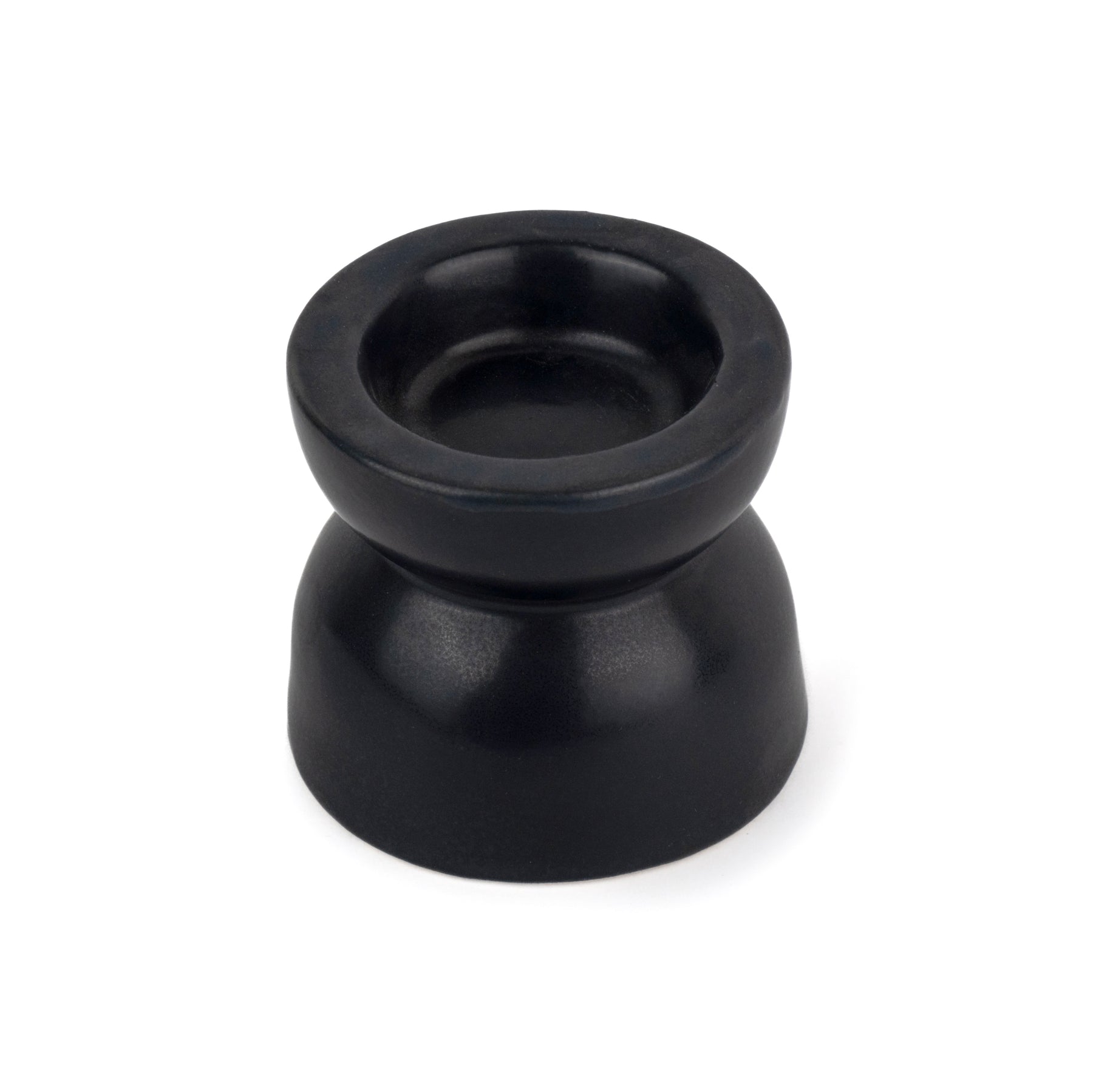 Ceramic Tea Light Holder Set of 3, Black, Decor Collection | Zen Tea Light Holders for Home Décor | Tea Light Holder Ceramic