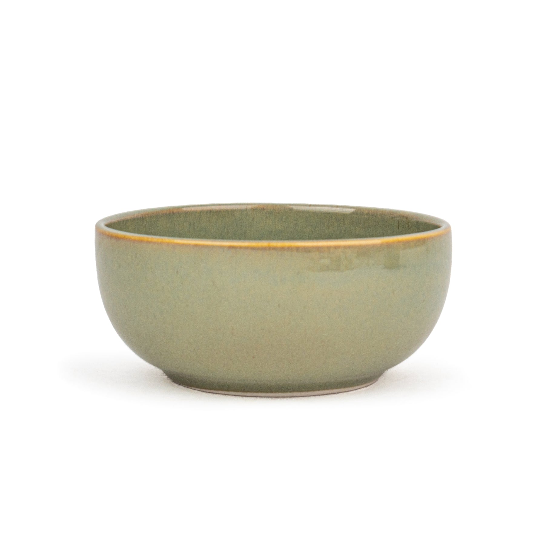 Ceramic Veg Bowls Set of 6 for Dinner Pista | 180ml | Self Reactive Collection