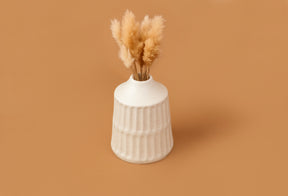 Carving Ceramic Vase, Medium, Decor Collection | Ceramic Vases for Home Decor