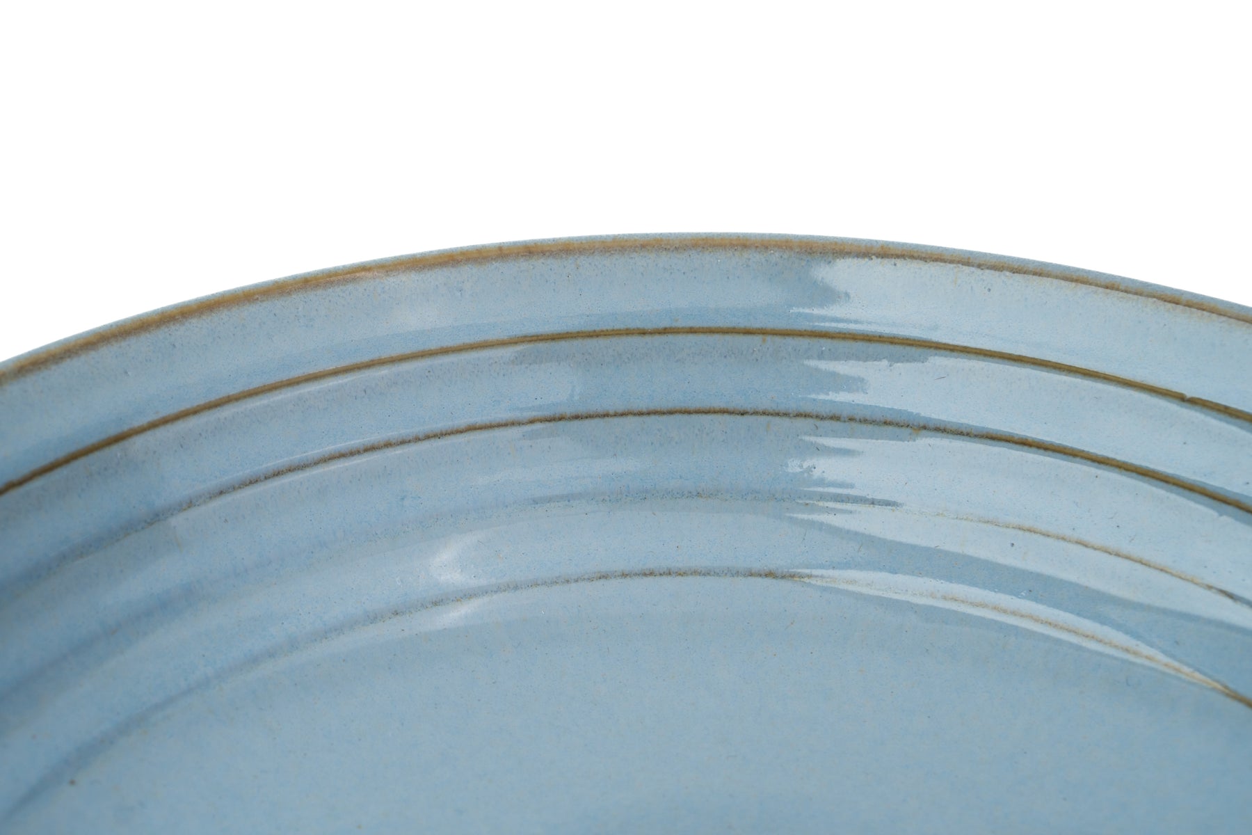 Ceramic Pasta Bowl 21cm – Musky Blue | Reactive Glaze Porcelain