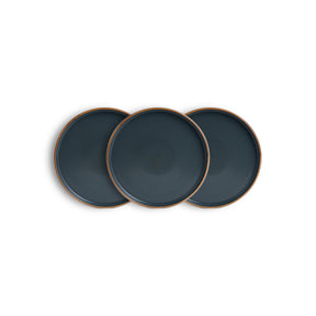 Ceramic Dinner Plates Set, 6 Pieces | Japandi Series | Matte Finish