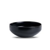 Ceramic Large Serving Bowl, 1500ml | Black Matte Finish | Japandi Collection