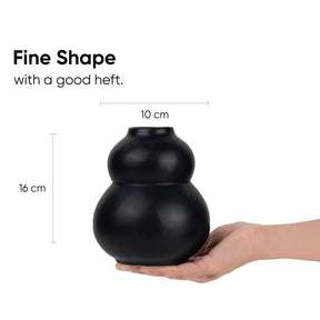 Evo Ceramic Vase,Set of 3, Black | Ceramic Vases for Home Décor Collection