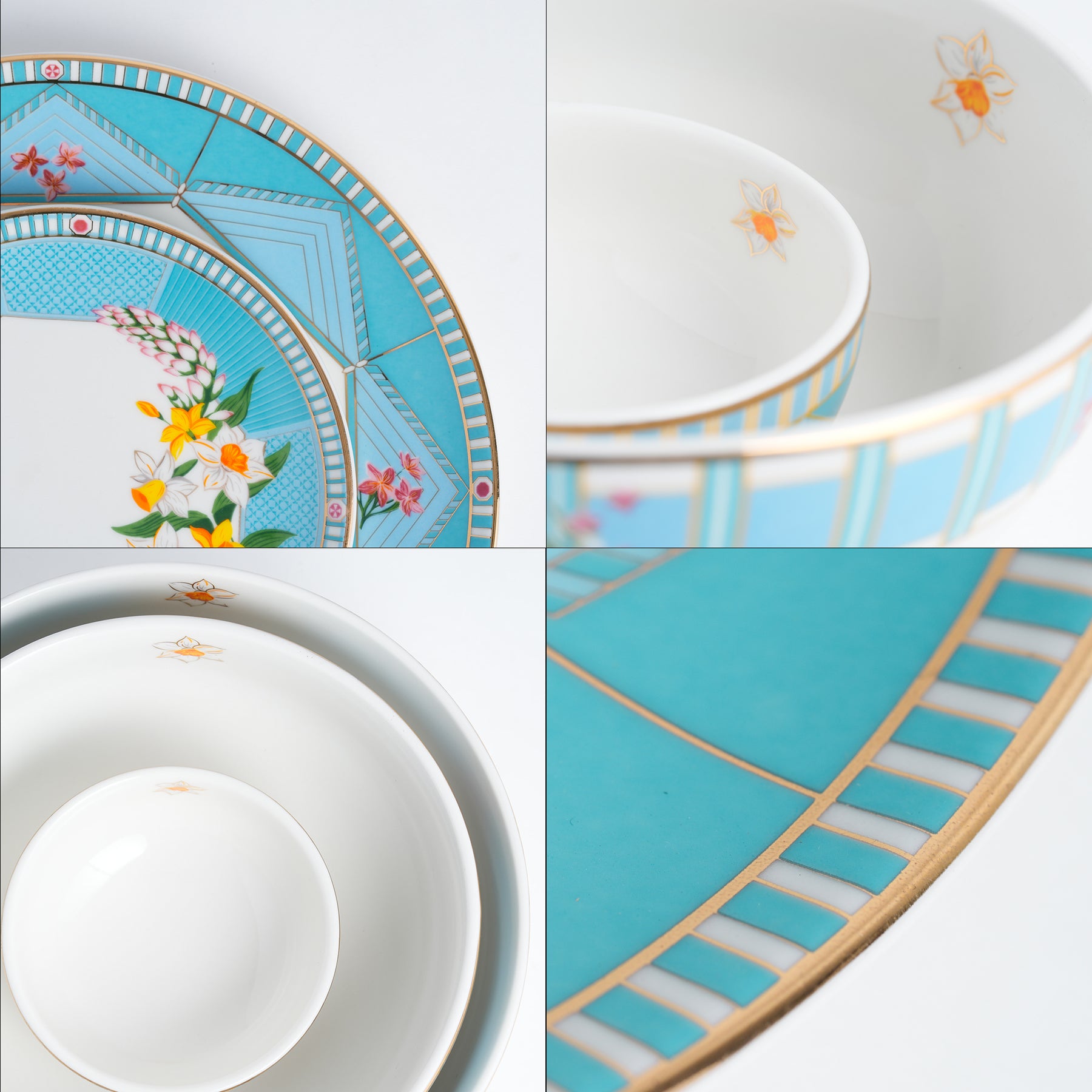 Ceramic Dinner Set 21 Pieces | Nargis Collection
