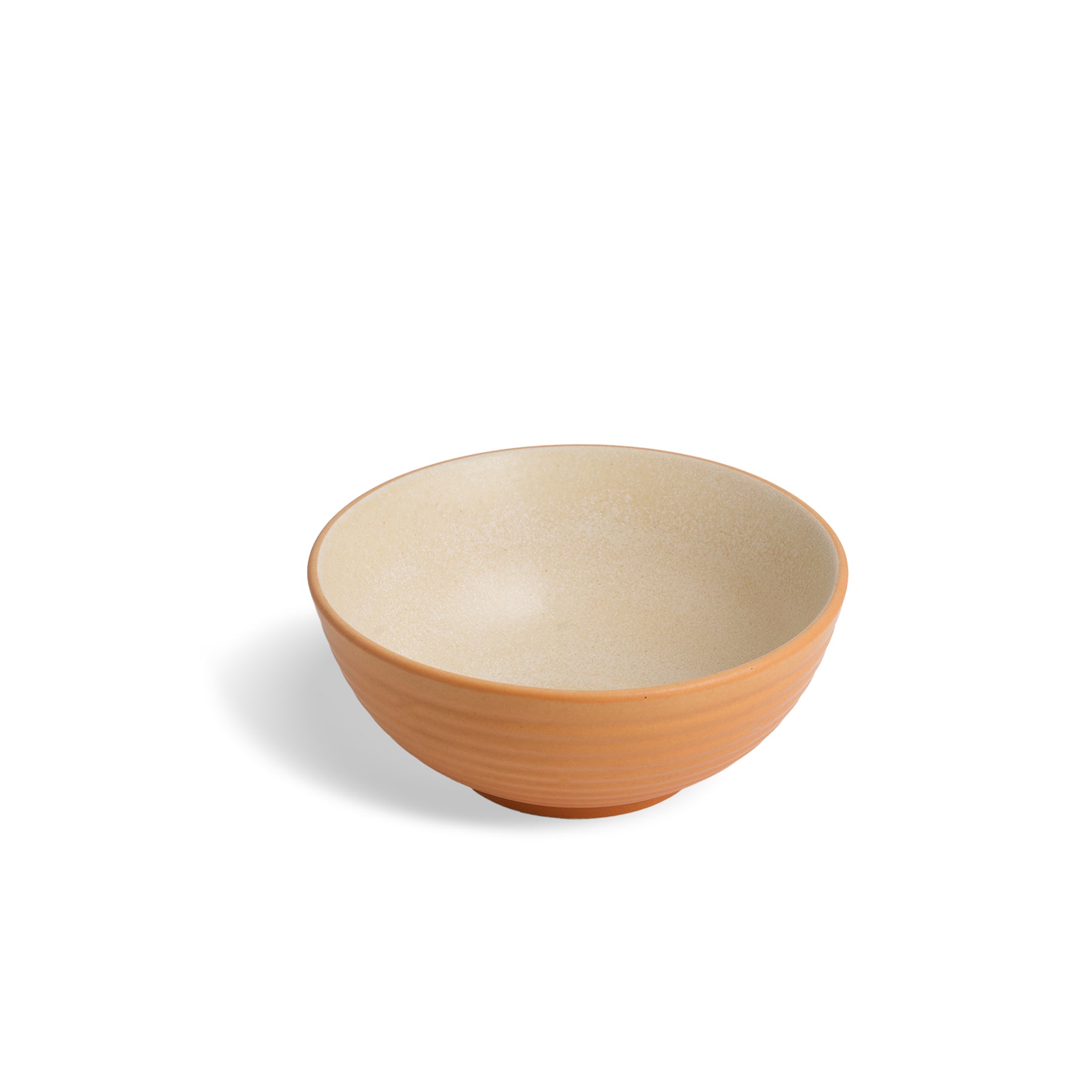 Large Ceramic Serving Bowl – Klay White, 1500ml | Matte Finish