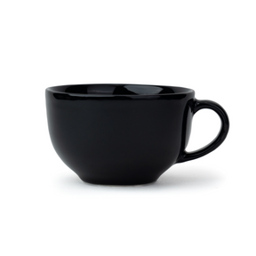 Large Ceramic Coffee Cup 320ml – Black | XL Cuppa