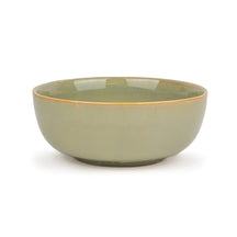 Ceramic Large Bowl,1 Piece | Glossy Finish | Reactive Collection | Pasta Serving Plate Pista