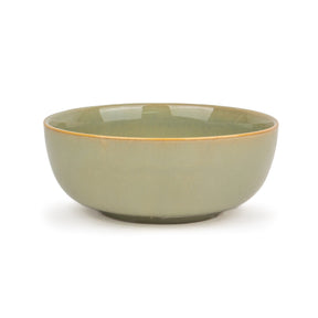 Ceramic Large Bowl,1 Piece | Glossy Finish | Reactive Collection | Pasta Serving Plate Pista